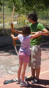 Tiro con arco campamentos de verano 2013